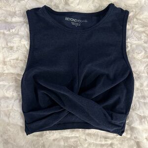 Beyond Yoga Women's Black Sleeveless Top